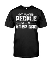 My Favorite People Call Me Step Dad Premium Fit Mens Tee tile