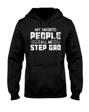 My Favorite People Call Me Step Dad Hooded Sweatshirt tile
