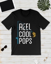 Fishing Reel Cool Pops Fisherman Classic T-Shirt lifestyle-mens-crewneck-front-17