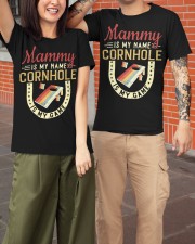 Mammy is my name cornhole is my game Classic T-Shirt apparel-classic-tshirt-lifestyle-front-149