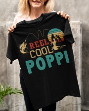 Retro Fishing Reel Cool Pappi Classic T-Shirt apparel-classic-tshirt-lifestyle-front-117