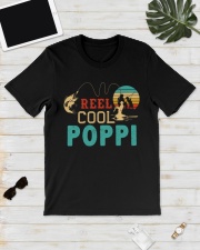 Retro Fishing Reel Cool Pappi Classic T-Shirt lifestyle-mens-crewneck-front-17