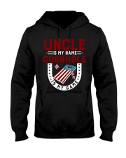 Uncle is my name cornhole is my game Hooded Sweatshirt tile