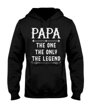Papa The One The Only The Legend Hooded Sweatshirt tile
