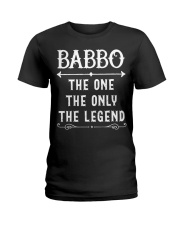 Babbo The One The Only The Legend Ladies T-Shirt tile
