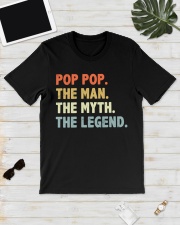 Pop pop The Man Myth Legend Classic T-Shirt lifestyle-mens-crewneck-front-17