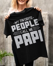 My Favorite People Call Me Papi Classic T-Shirt apparel-classic-tshirt-lifestyle-front-117