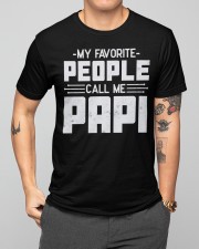 My Favorite People Call Me Papi Classic T-Shirt apparel-classic-tshirt-lifestyle-front-164