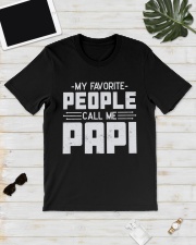My Favorite People Call Me Papi Classic T-Shirt lifestyle-mens-crewneck-front-17