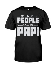 My Favorite People Call Me Papi Premium Fit Mens Tee tile