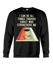 All Things Through Christ Board Game Crewneck Sweatshirt tile