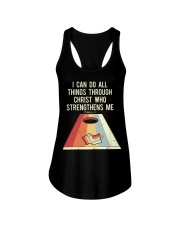 All Things Through Christ Board Game Ladies Flowy Tank tile