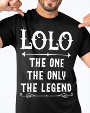 Lolo The One The Only The Legend Classic T-Shirt apparel-classic-tshirt-lifestyle-front-92