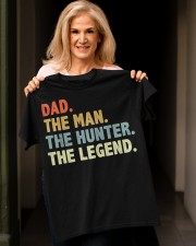Retro Dad The Man Duck Deer Hunter Legend Classic T-Shirt apparel-classic-tshirt-lifestyle-front-118