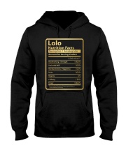 Lolo Nutrition Facts Hooded Sweatshirt tile