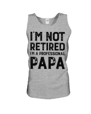 I'm Not Retired Professional Papa Funny Retirement Unisex Tank tile