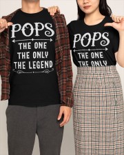 Pops The One The Only The Legend Classic T-Shirt apparel-classic-tshirt-lifestyle-front-125
