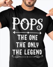 Pops The One The Only The Legend Classic T-Shirt apparel-classic-tshirt-lifestyle-front-92