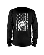 Bass Fishing American Camo USA Flag for Fisherman Long Sleeve Tee tile