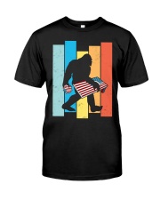 Bigfoot Cornhole Player Board Game Premium Fit Mens Tee tile