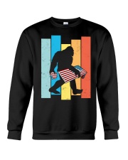 Bigfoot Cornhole Player Board Game Crewneck Sweatshirt tile