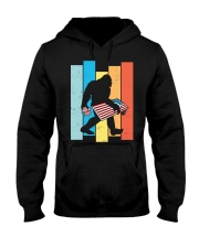 Bigfoot Cornhole Player Board Game Hooded Sweatshirt tile
