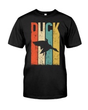 Retro vintage style Duck Hunting Premium Fit Mens Tee tile