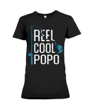 Fishing Reel Cool Popo Fisherman Premium Fit Ladies Tee tile