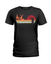 Vintage Deer Hunting Ladies T-Shirt tile