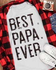 Best Papa Ever Fathers Day Classic T-Shirt apparel-classic-tshirt-lifestyle-front-163