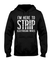 Electrician Funny Lineman Tradesman Contractor Hooded Sweatshirt tile