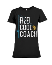 Fishing Reel Cool Coach Fisherman Premium Fit Ladies Tee tile
