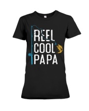 Fishing Reel Cool Papa Fisherman Premium Fit Ladies Tee tile