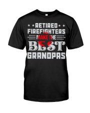 Retired Firefighters Make the Best Grandpas Premium Fit Mens Tee tile