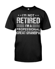 I'm Not Retired I'm A Professional Great Grandpa Premium Fit Mens Tee tile