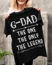 G-Dad The One The Only The Legend Classic T-Shirt apparel-classic-tshirt-lifestyle-front-117