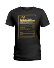 Rod Nutrition Facts Ladies T-Shirt tile