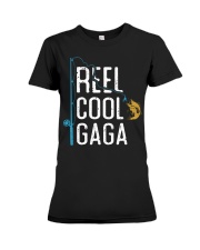 Fishing Reel Cool Gaga Fisherman Premium Fit Ladies Tee tile