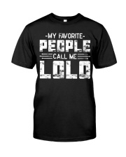 My Favorite People Call Me Lolo Premium Fit Mens Tee tile