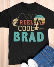 Retro Fishing Reel Cool Brad Classic T-Shirt apparel-classic-tshirt-lifestyle-front-154