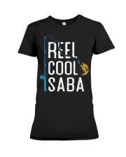 Fishing Reel Cool Saba Fisherman Premium Fit Ladies Tee tile