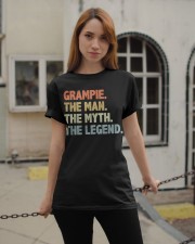 Grampie The Man Myth Legend Classic T-Shirt apparel-classic-tshirt-lifestyle-19