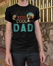Retro Fishing Reel Cool Dad Classic T-Shirt apparel-classic-tshirt-lifestyle-21