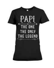 Papi The One The Only The Legend Premium Fit Ladies Tee tile