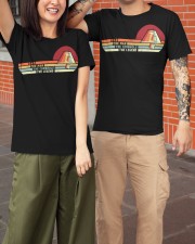 Retro style Dad The Man Cornhole Legend Classic T-Shirt apparel-classic-tshirt-lifestyle-front-149