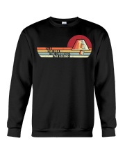 Retro style Dad The Man Cornhole Legend Crewneck Sweatshirt tile