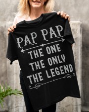 Pap Pap The One The Only The Legend Classic T-Shirt apparel-classic-tshirt-lifestyle-front-117
