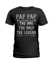 Pap Pap The One The Only The Legend Ladies T-Shirt tile