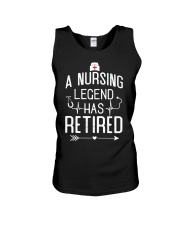 A Nursing Legend Has Retired Unisex Tank tile