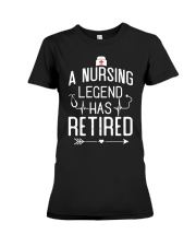 A Nursing Legend Has Retired Premium Fit Ladies Tee tile